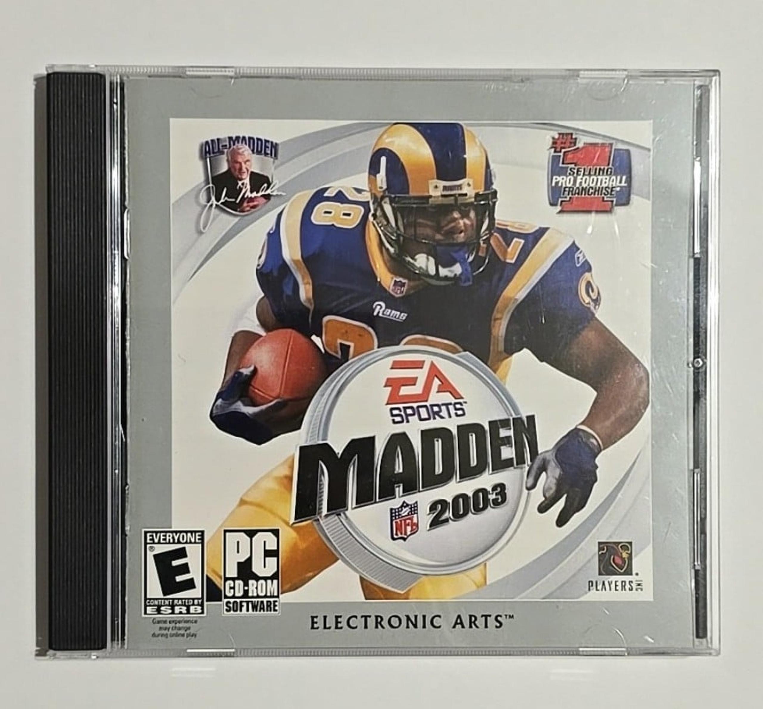 EA Sports Madden 2003 for Windows PC CD-ROM In Very Good Condition