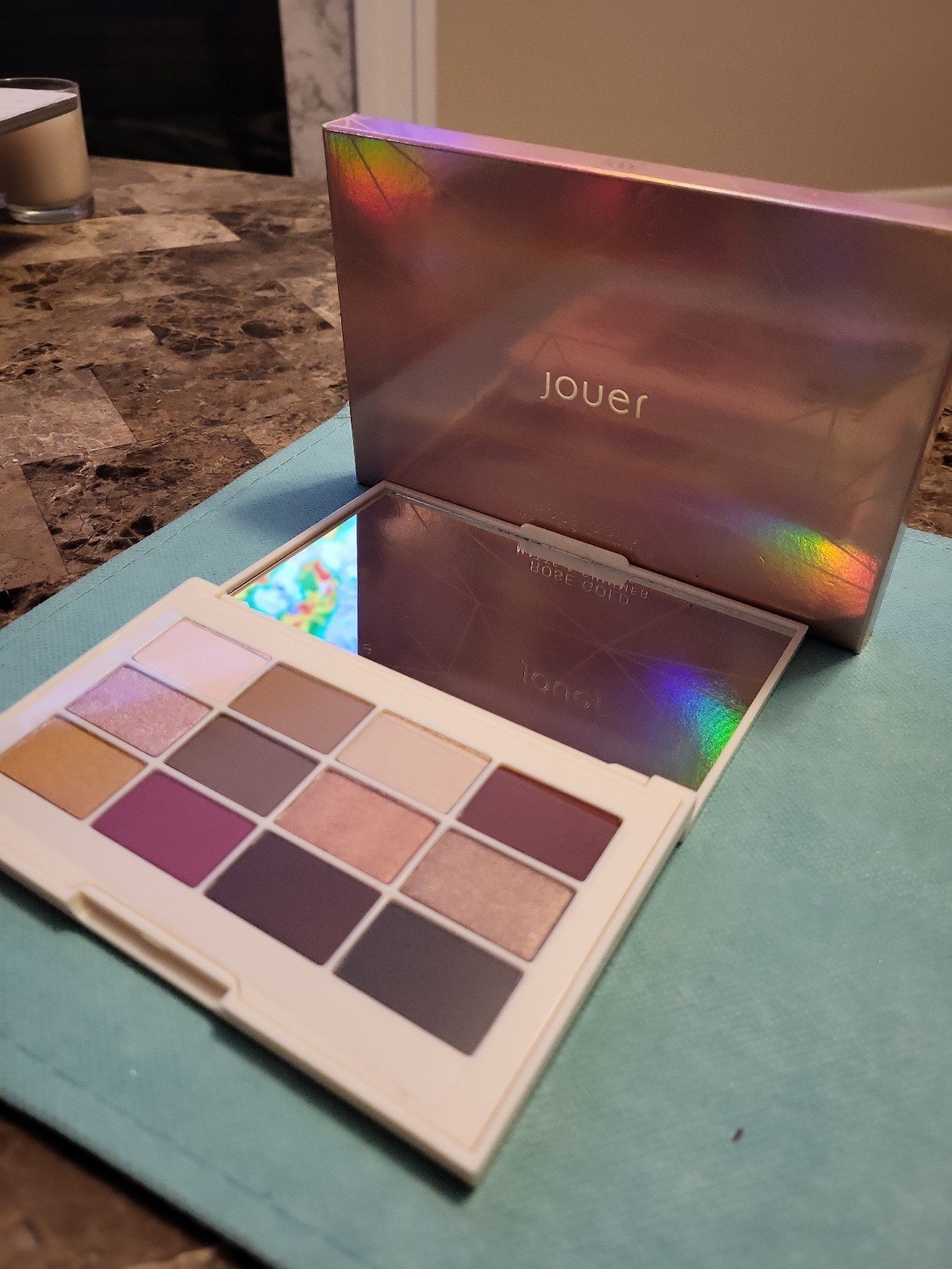 Jouer rose gold matte and shimmer palette Eyeshadow Palette