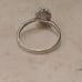 10 Ct White Gold Opal Ring