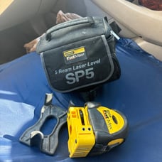 Stanley fat max 5 beam laser level SP5