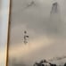 Pair Antique Framed Signed Oriental Watercolor Paintings Bamboo frame