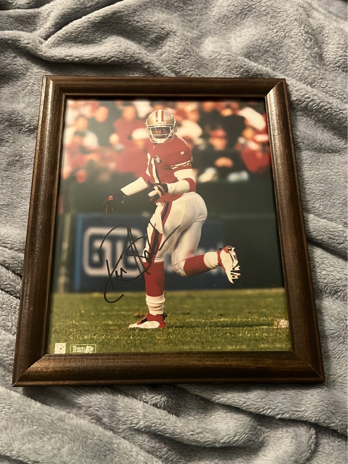 Deion Sanders Autographed Photo San Francisco 49ers