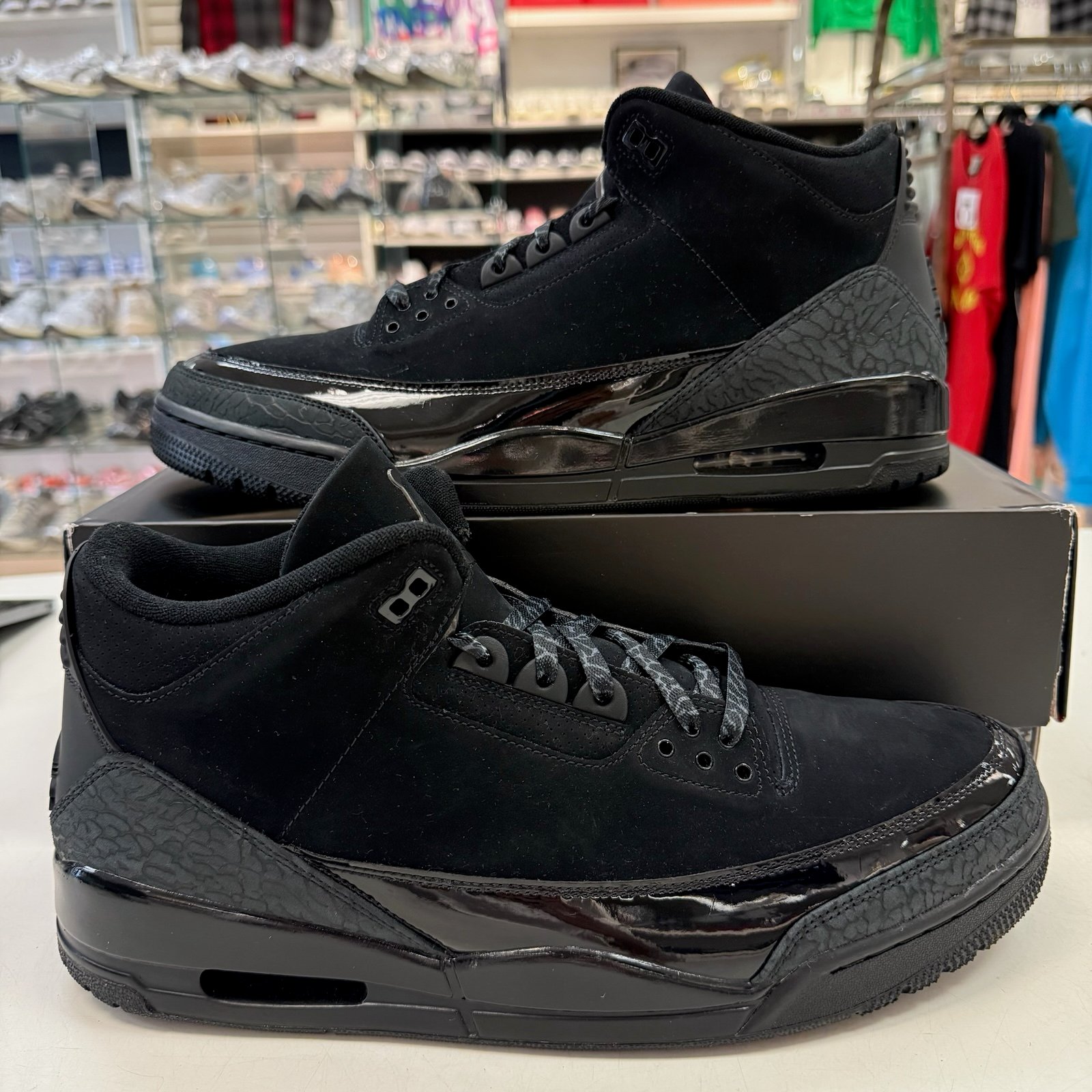 Size 15 - Air Jordan 3 Retro 2025 Black Cat - CT8532-001