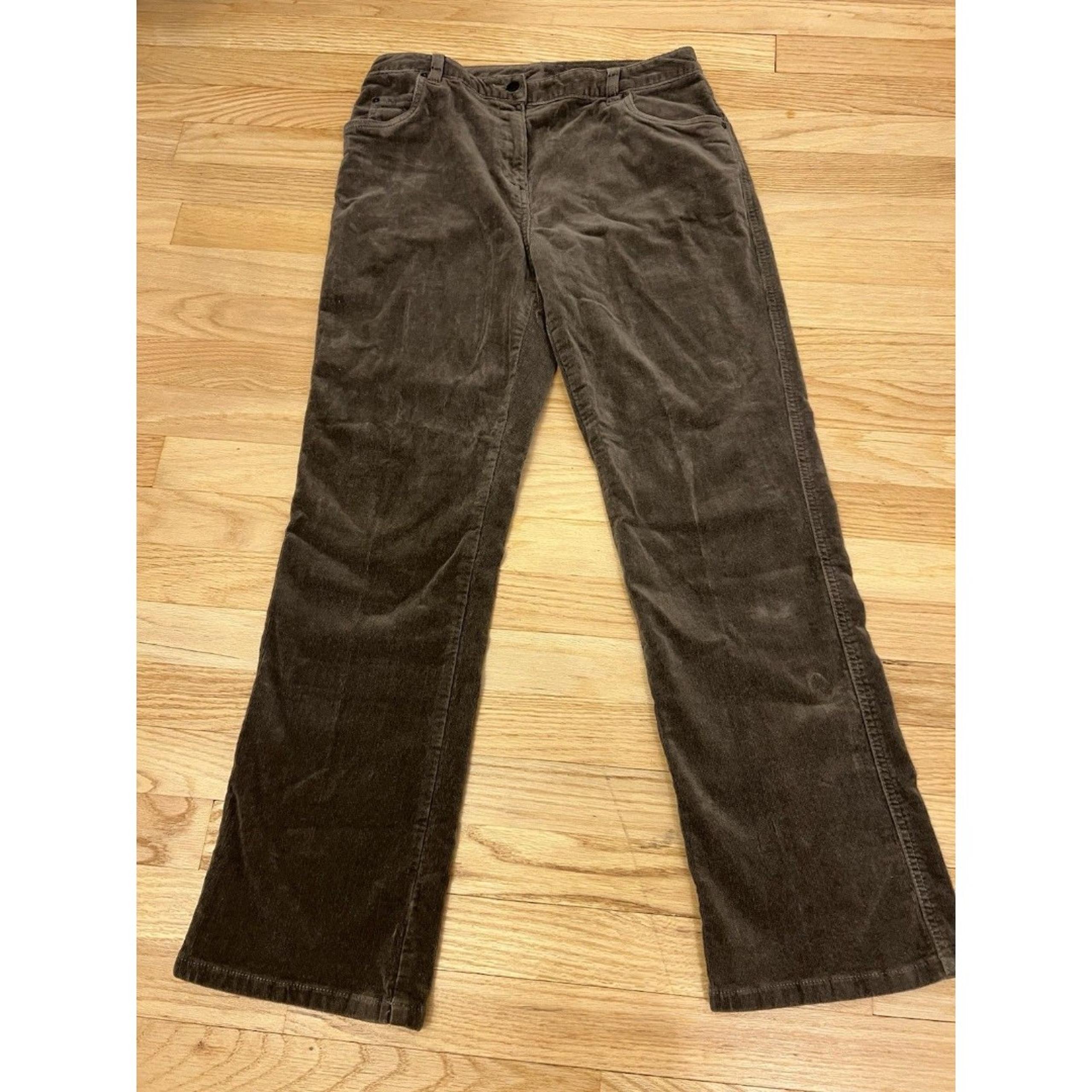 Woolrich Y2K Corduroy Straight Leg Pants Brown - Women’s Size 8