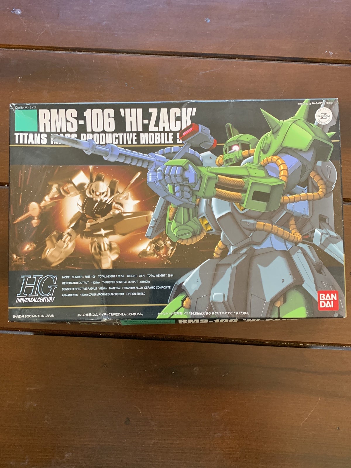 Gundam RMS-106 ‘HI-ZACK’ model kit