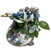 Von Schierholz Handmalerei Made in Germany Beaded Floral Swan