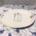 Rae Dunn 12” x 15” CERAMIC (BON APPETIT) PLATTER