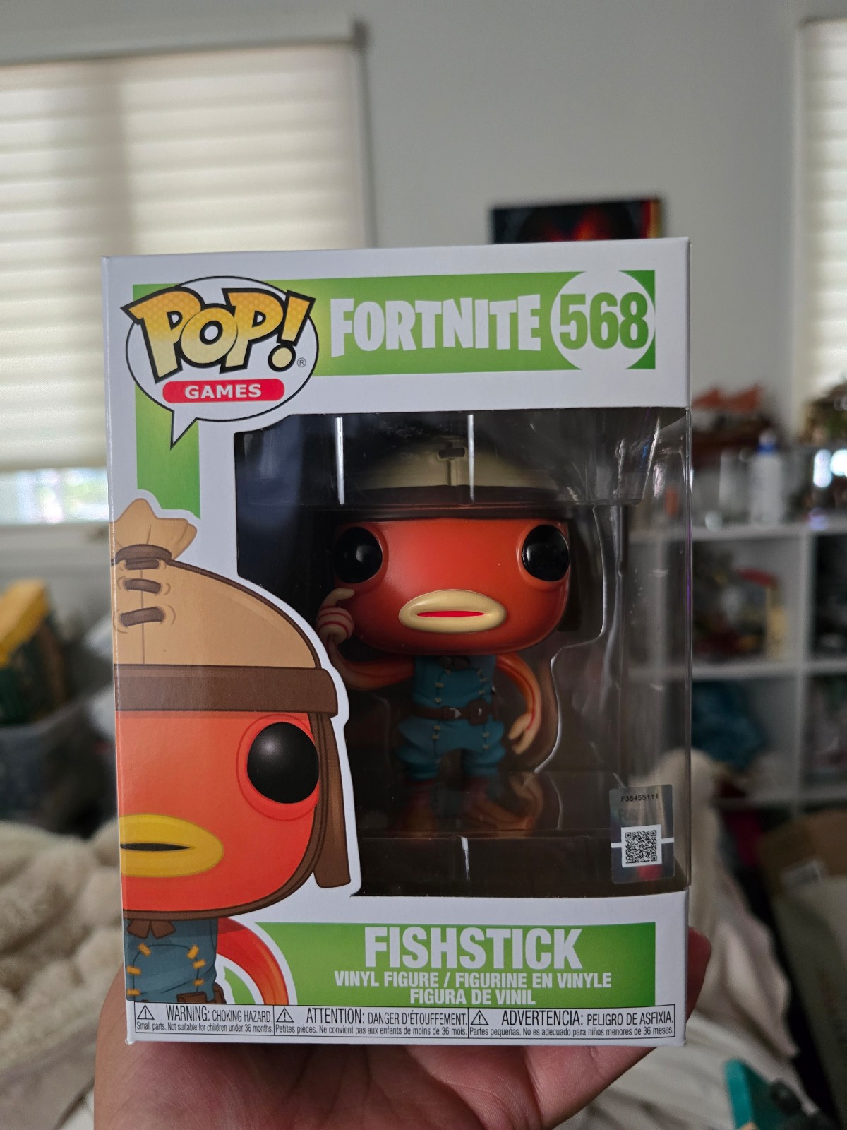 Fortnite Fishstick Funko Pop #568 (New Mint Box)!!!