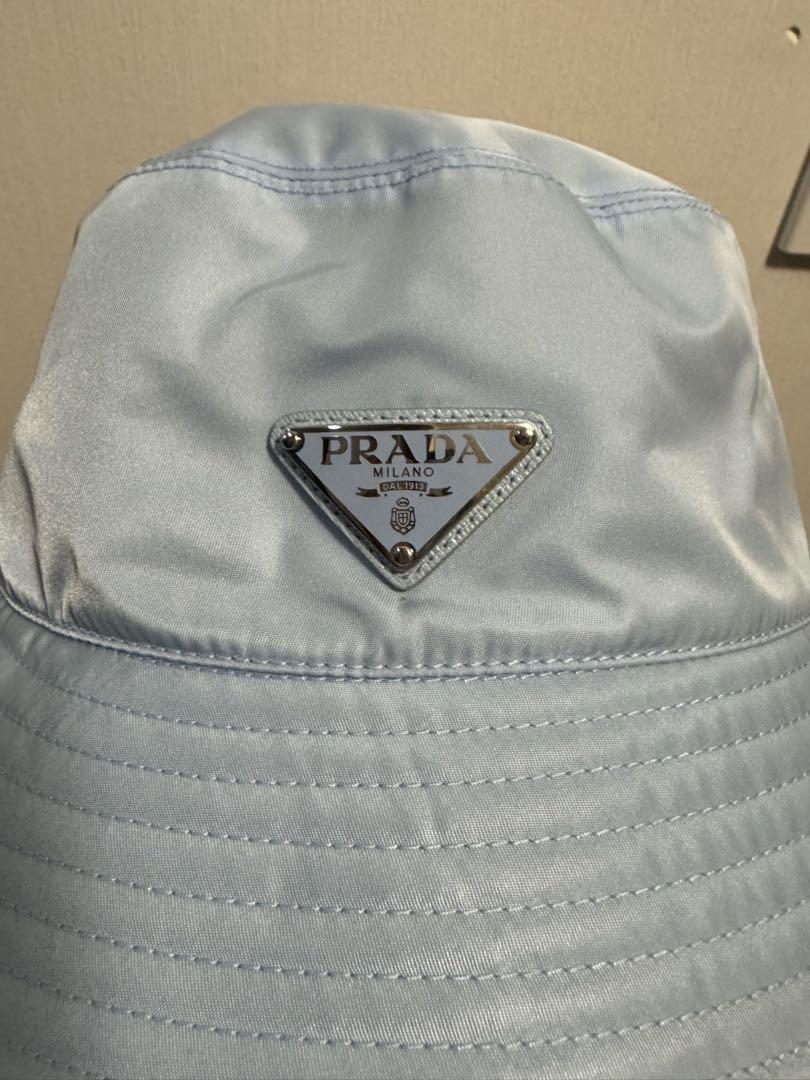 PRADA RE-NYLON Light Blue Bucket Hat, Brand New and Unused.