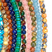 Natural Gemstone Beads 6mm 10 Strands
