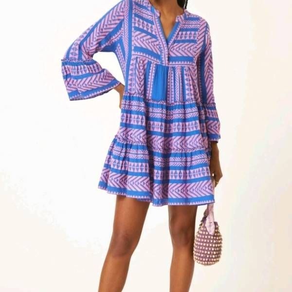 Devotion Twins Embroidered Ella Dress sz Small