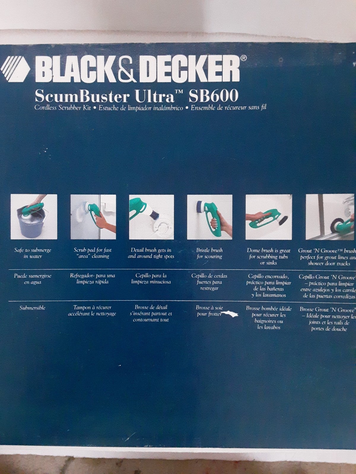 Black & decker scumbuster ultra SB600 model factory