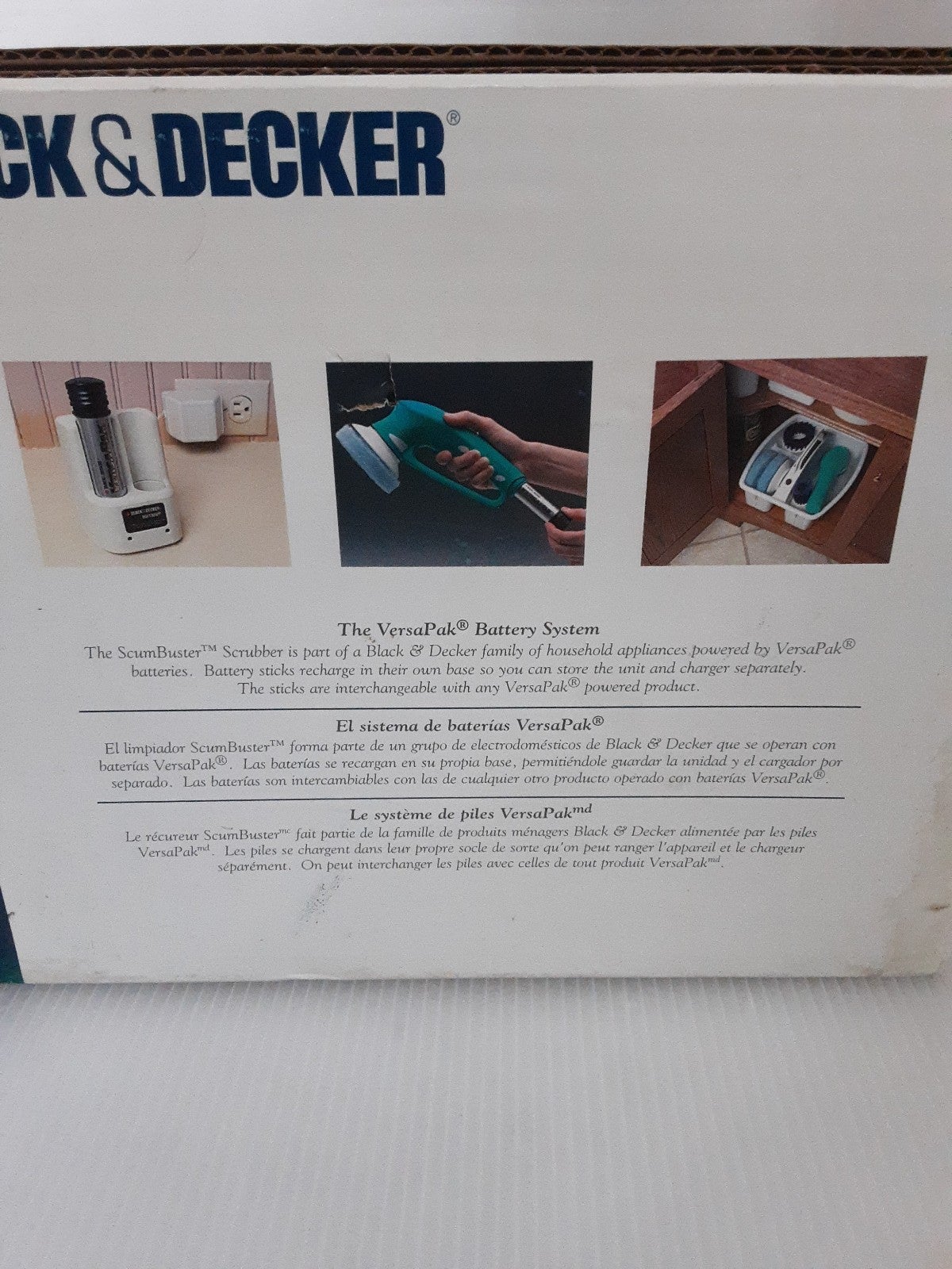 Black & decker scumbuster ultra SB600 model factory