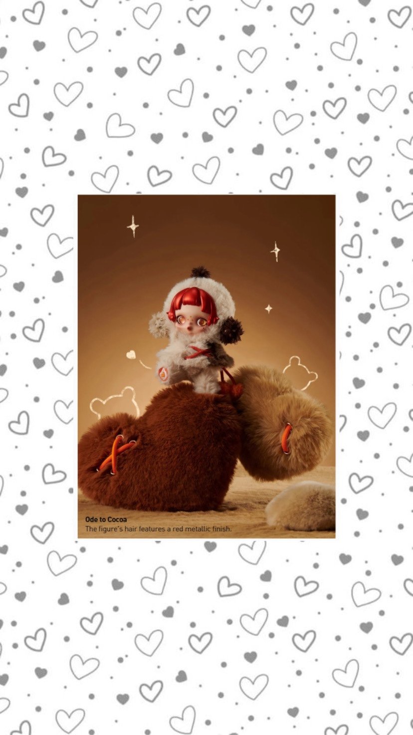 Skullpanda Winter Symphony Series Plush Ode to Cocoa