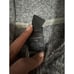 THE NORTH FACE HEATHER GRAY 1/2 ZIP PULLOVER FLEECE HOODIE WOMAN'S LARGE | E2