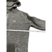 THE NORTH FACE HEATHER GRAY 1/2 ZIP PULLOVER FLEECE HOODIE WOMAN'S LARGE | E2