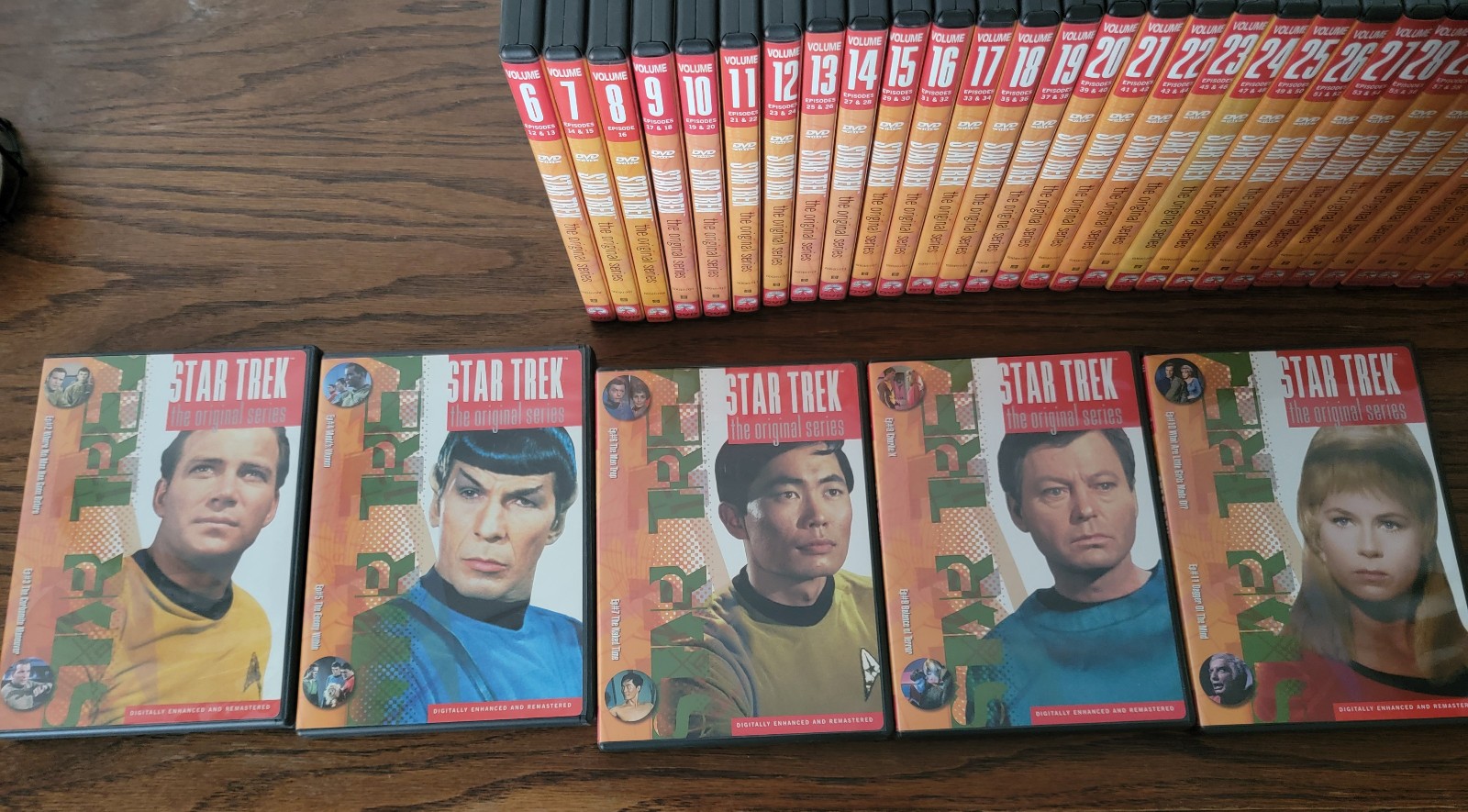 Star Trek DVD's Complete Series Excellent Condition