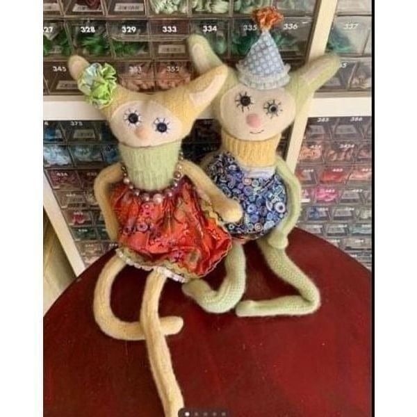 Pair of Sweater Dolls