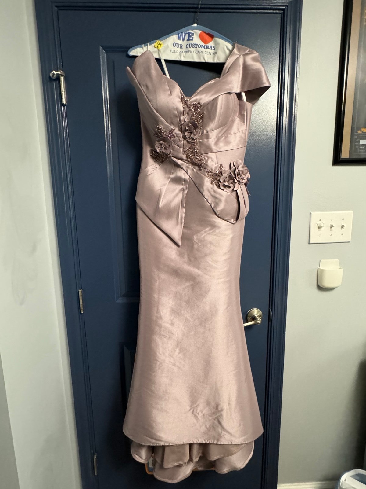 Muave Dress by Terani Couture