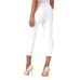 LIVERPOOL Women’s White Pullon Capri Pants Size 6/28