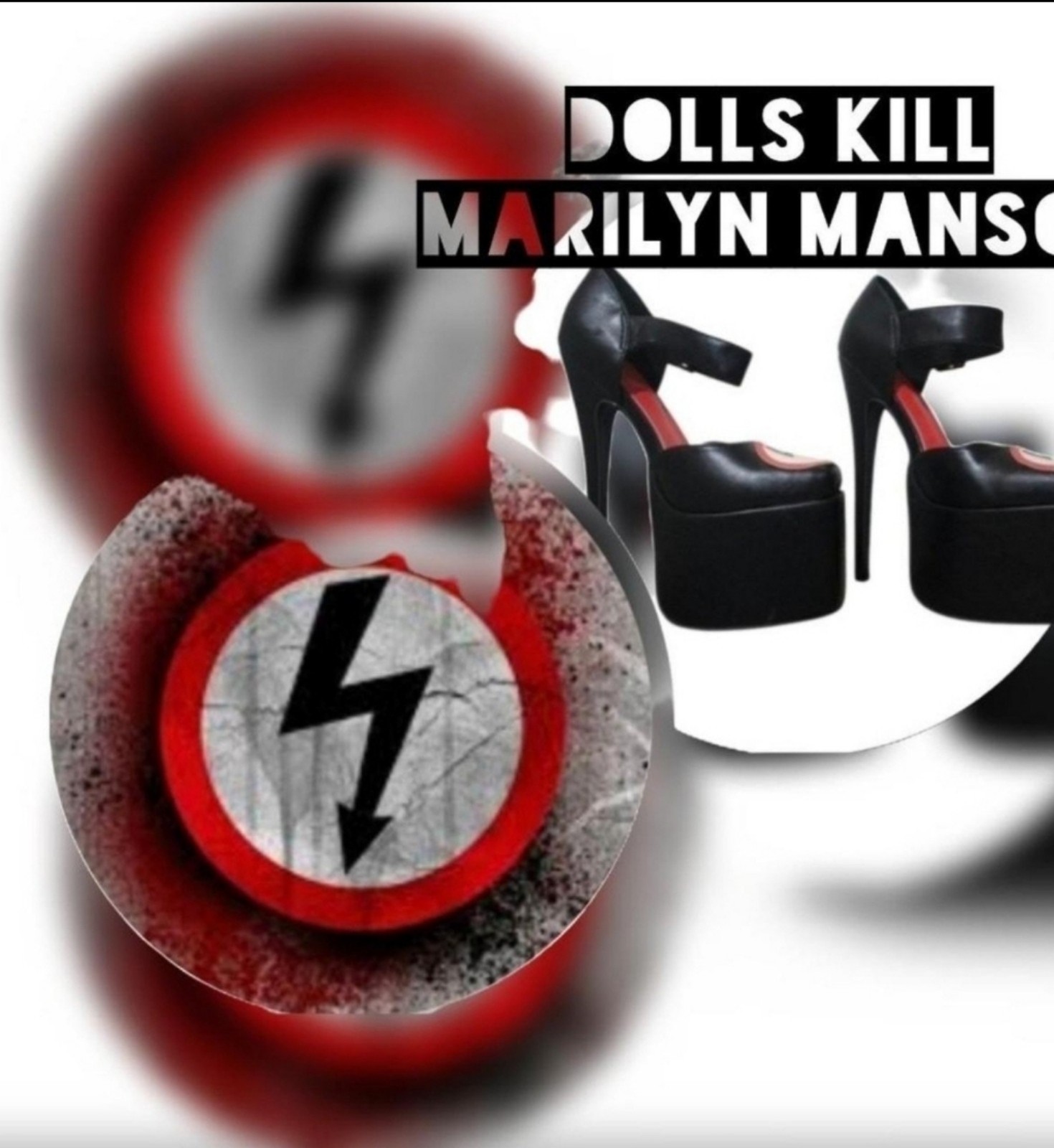 Marilyn Manson Dolls Kill Heels Stiletto Rare Never Released Manson Music