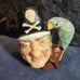 Royal Doulton Long John Silver Large 7 Character Toby Jug 1950 D6335 England
