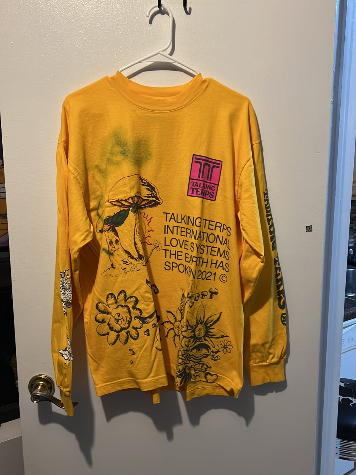 Talking terms sweater