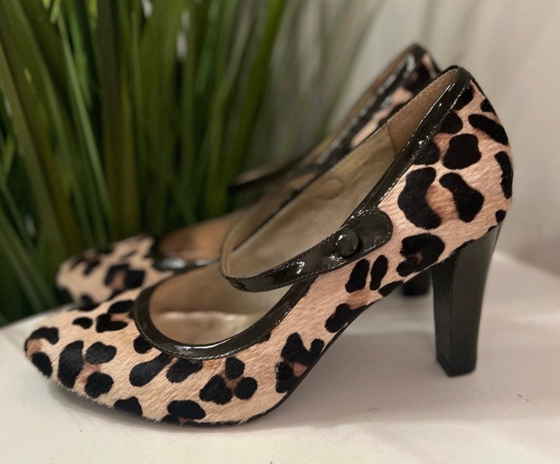 Women Leopard Ankle Boots High Heel Lace Up Platform Round Toe US 4.5-12.5 ShoeS Women Leopard Ankle Boots High Heel Lace Up Platform Round Toe US 4.5-12.5 ShoeS