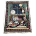 Vintage Night Before Christmas Fringe Blanket 90s Goodwin Throw Tapestry 59 x 45