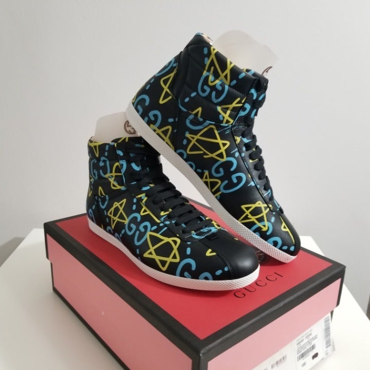 Gucci Ghost High-top Sneakers S38.5