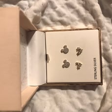 Disney Earrings gold 18k