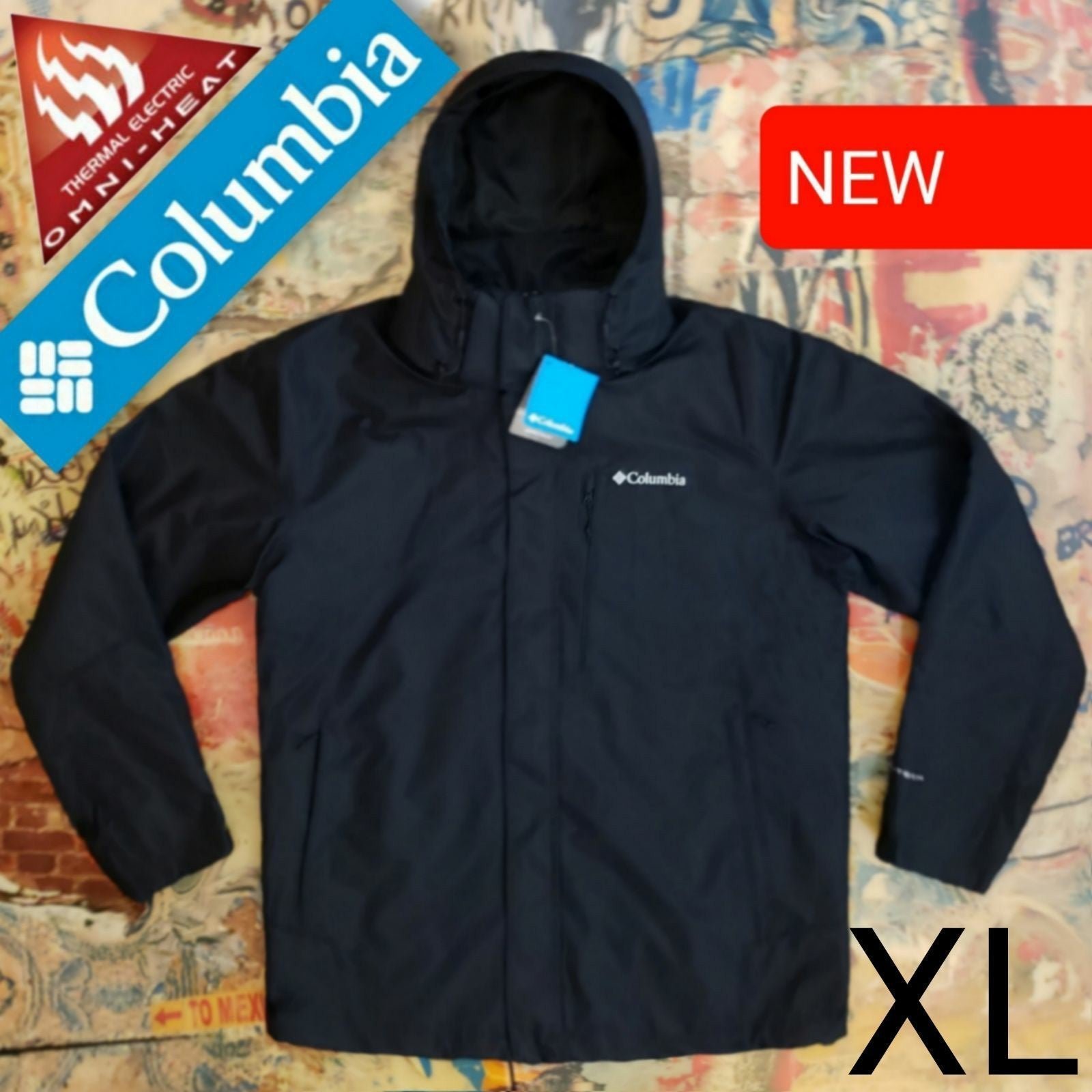 $230 New Columbia 3-in-1 Whirlibird Omni-Heat Snowboard Jacket / Ski Jacket! XL