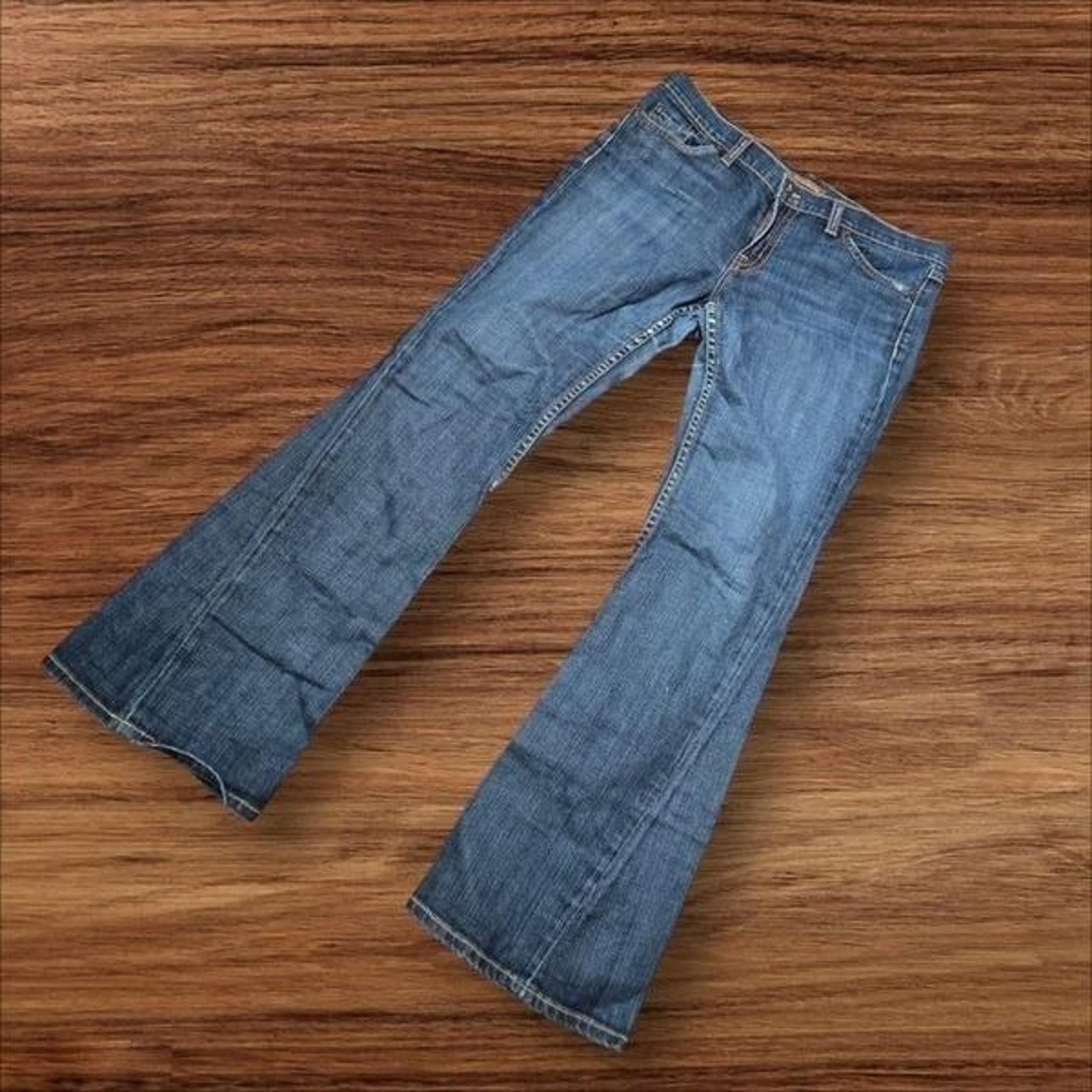 David Kahn Flare Leg Women's Denim Boho Jeans