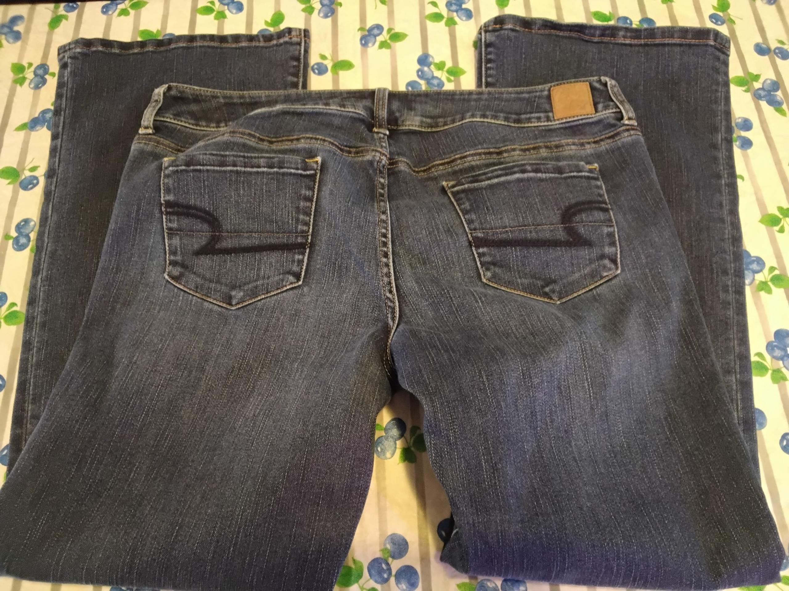 AEO Mid Rise Boyfriend jeans Women’s Size 14 36W 29L Stretch - American Eagle