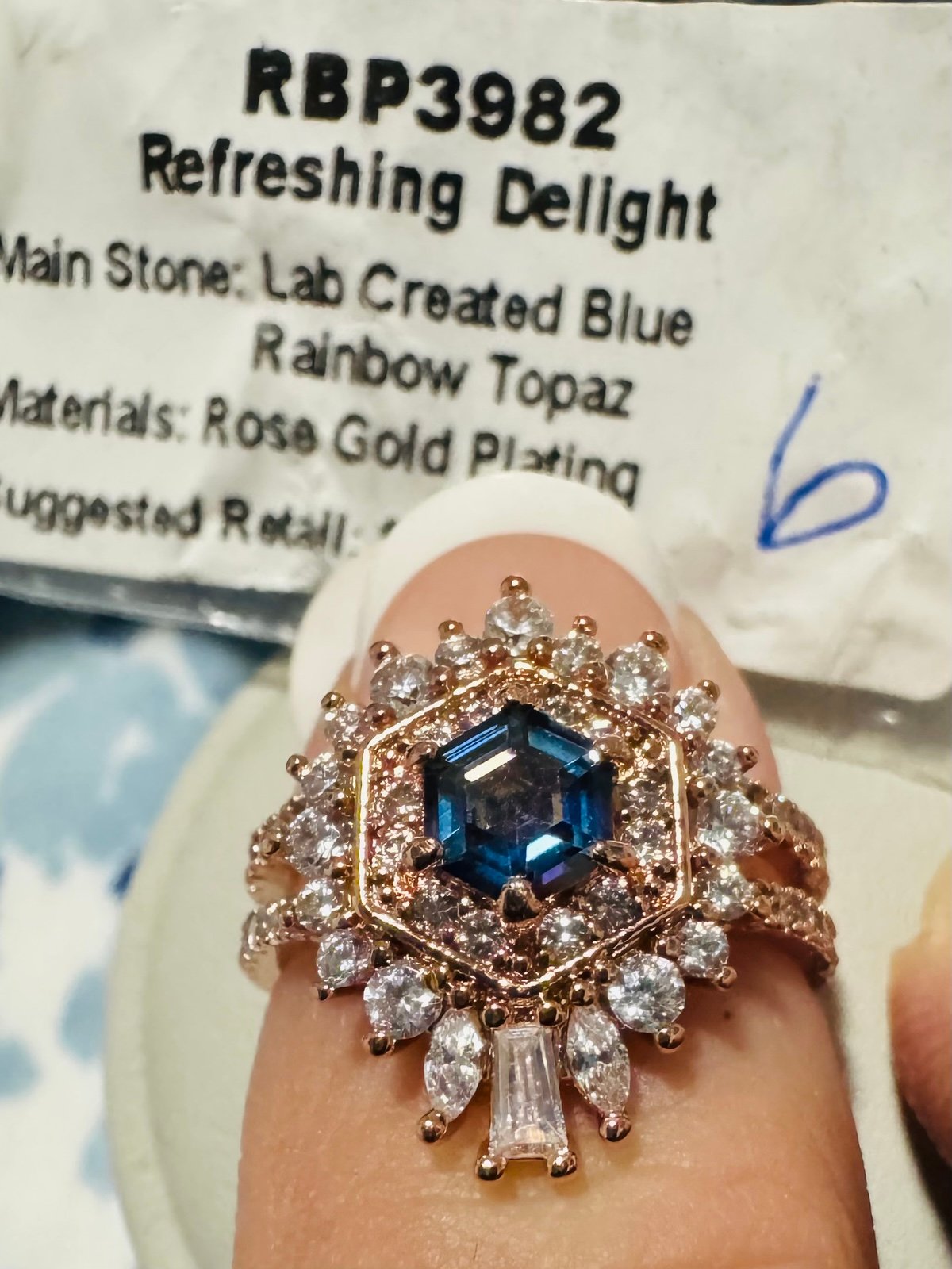 RBP3982 retro and rare stone