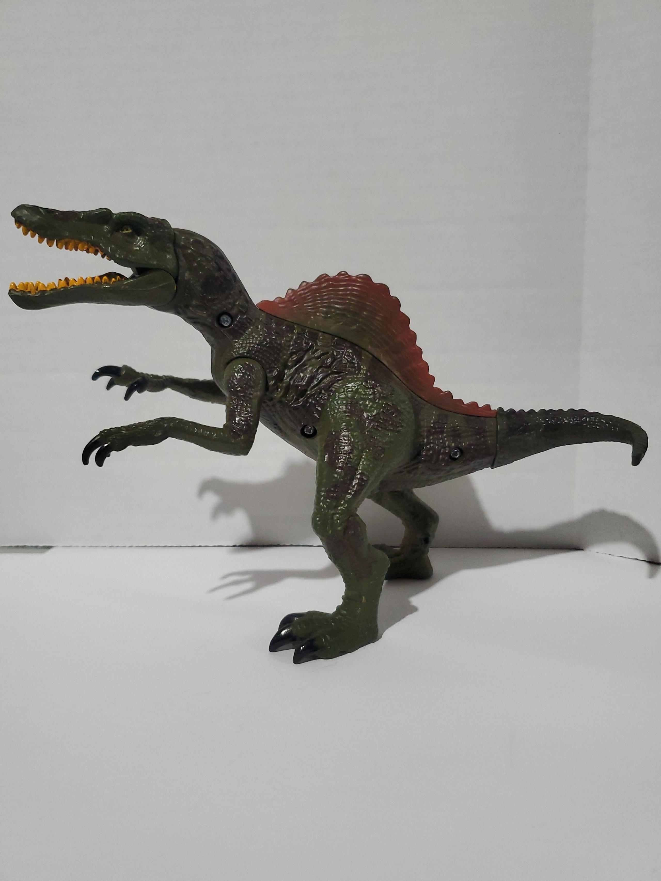 Kid Galaxy Spinosaurus Dinosaur Figure Toy Poseable Jurassic KG20063S Action