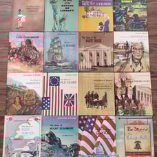 Cornerstones of Freedom - Children's Press, Lot of 16 History Books 1965-1975
