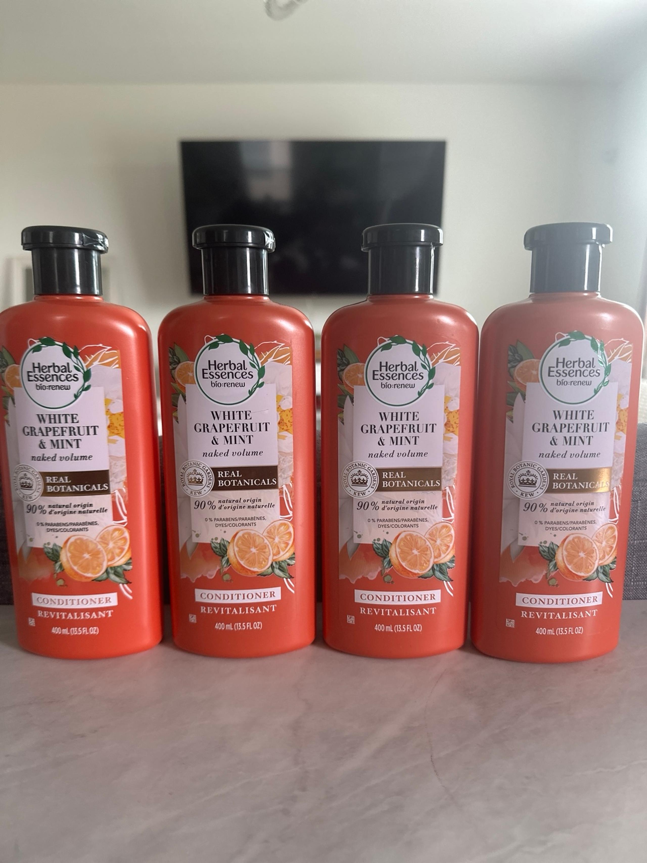 Herbal essence white grapefruit & Mint conditioner pack of 4