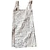 Z Handmade Letter Print Apron Linen Cotton Popover Wrap Open Back Crafts Cooking