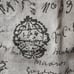 Z Handmade Letter Print Apron Linen Cotton Popover Wrap Open Back Crafts Cooking