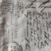 Z Handmade Letter Print Apron Linen Cotton Popover Wrap Open Back Crafts Cooking