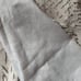 Z Handmade Letter Print Apron Linen Cotton Popover Wrap Open Back Crafts Cooking