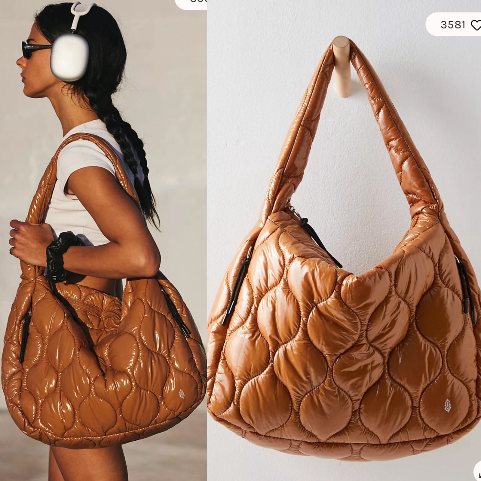 Free people Surplus Shine Carryall Bag