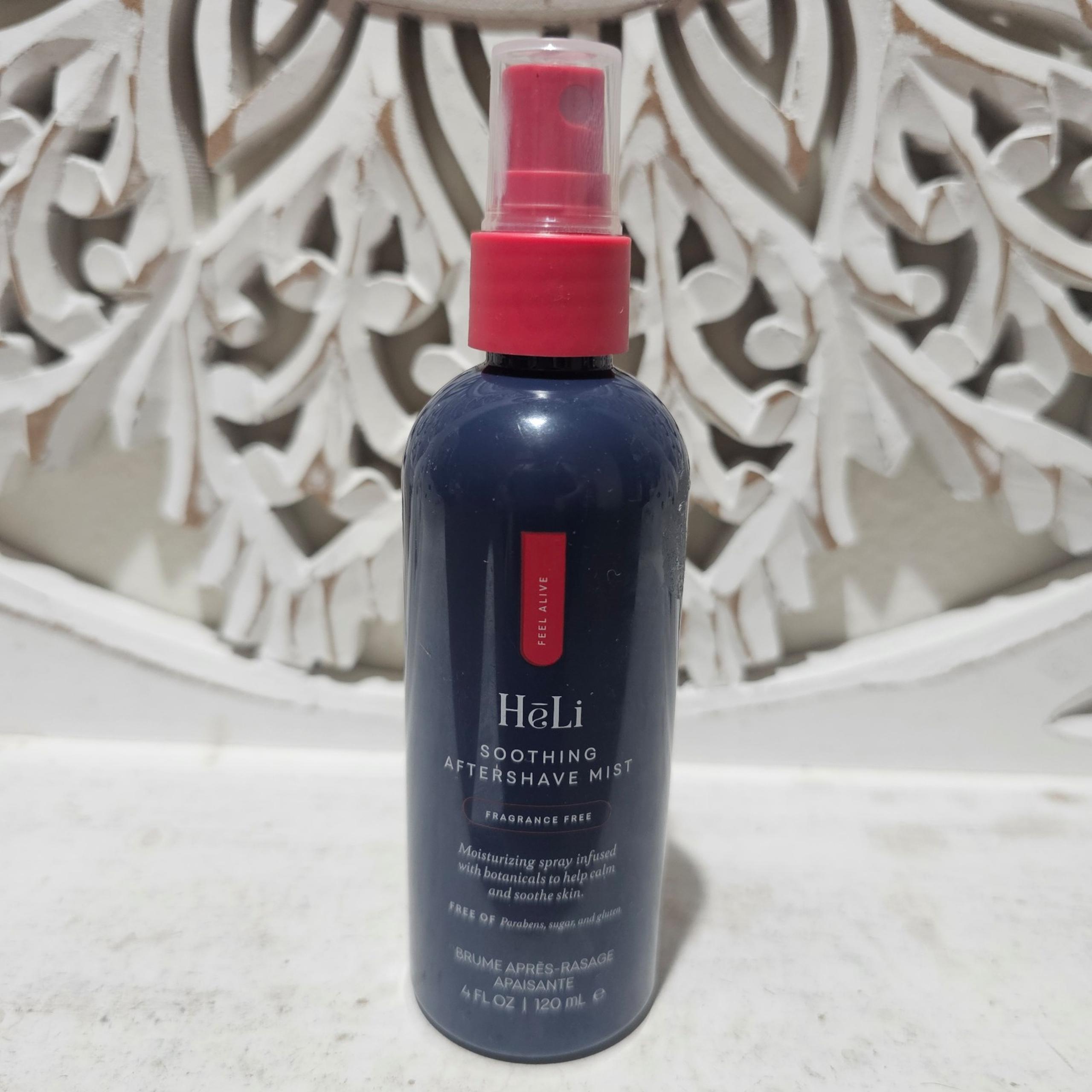 NEW HēLi By Pure Romance Soothing Aftershave Mist 4oz