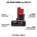 M12 REDLITHIUM XC6.0 Battery 2pcs
