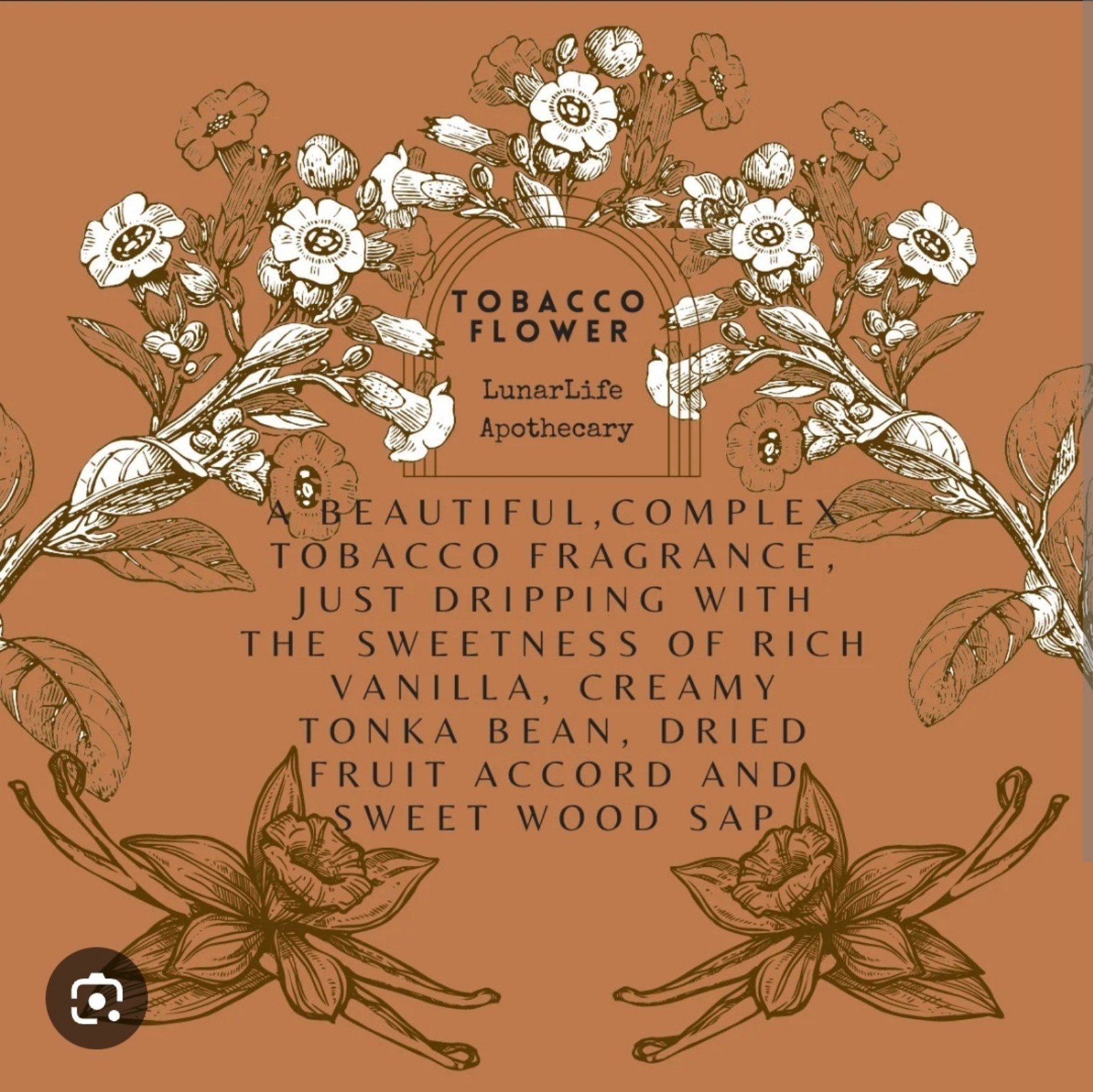 Lunarlife Apothecary Tobacco Flower (rare discontinued fragrance)