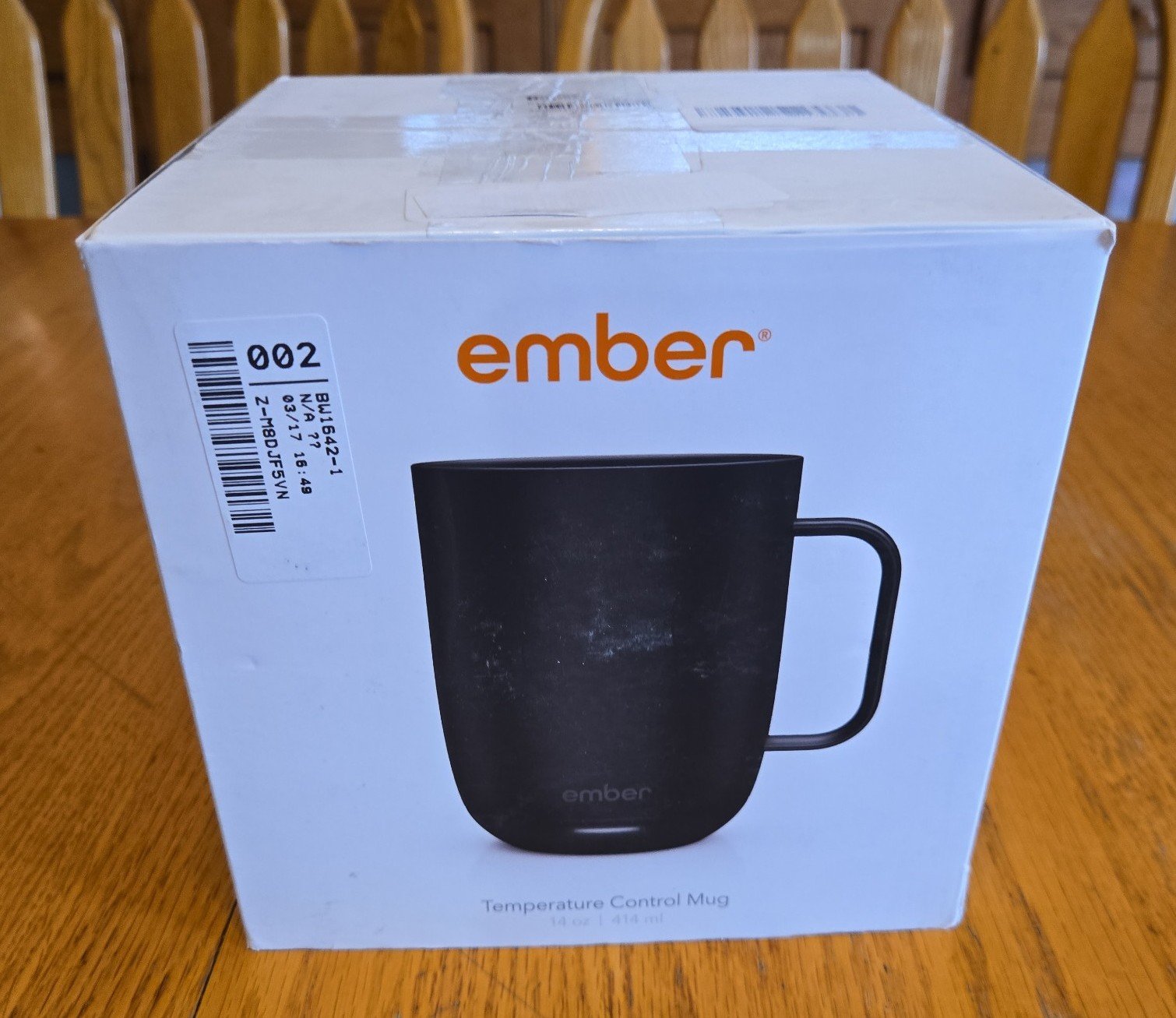 Ember temperature control mug 2 black smart coffee cup 14 oz
