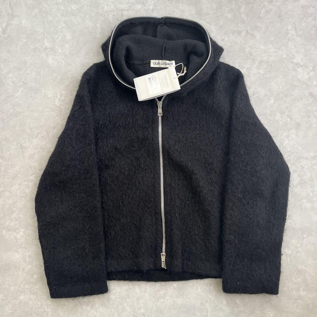 Our Legacy Full Zip Hoodie Hairy Wool