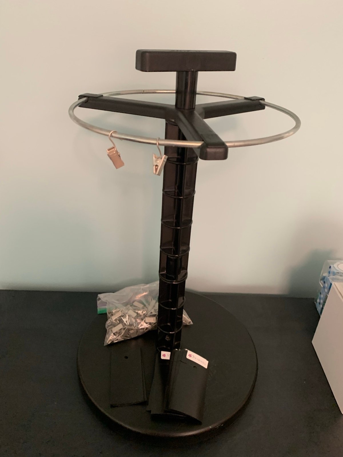 Simply Renee Clip-It-Up Spinning Carousel Organizer