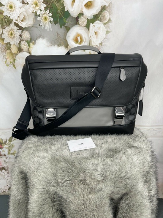 Coach Ranger Messenger Bag Black